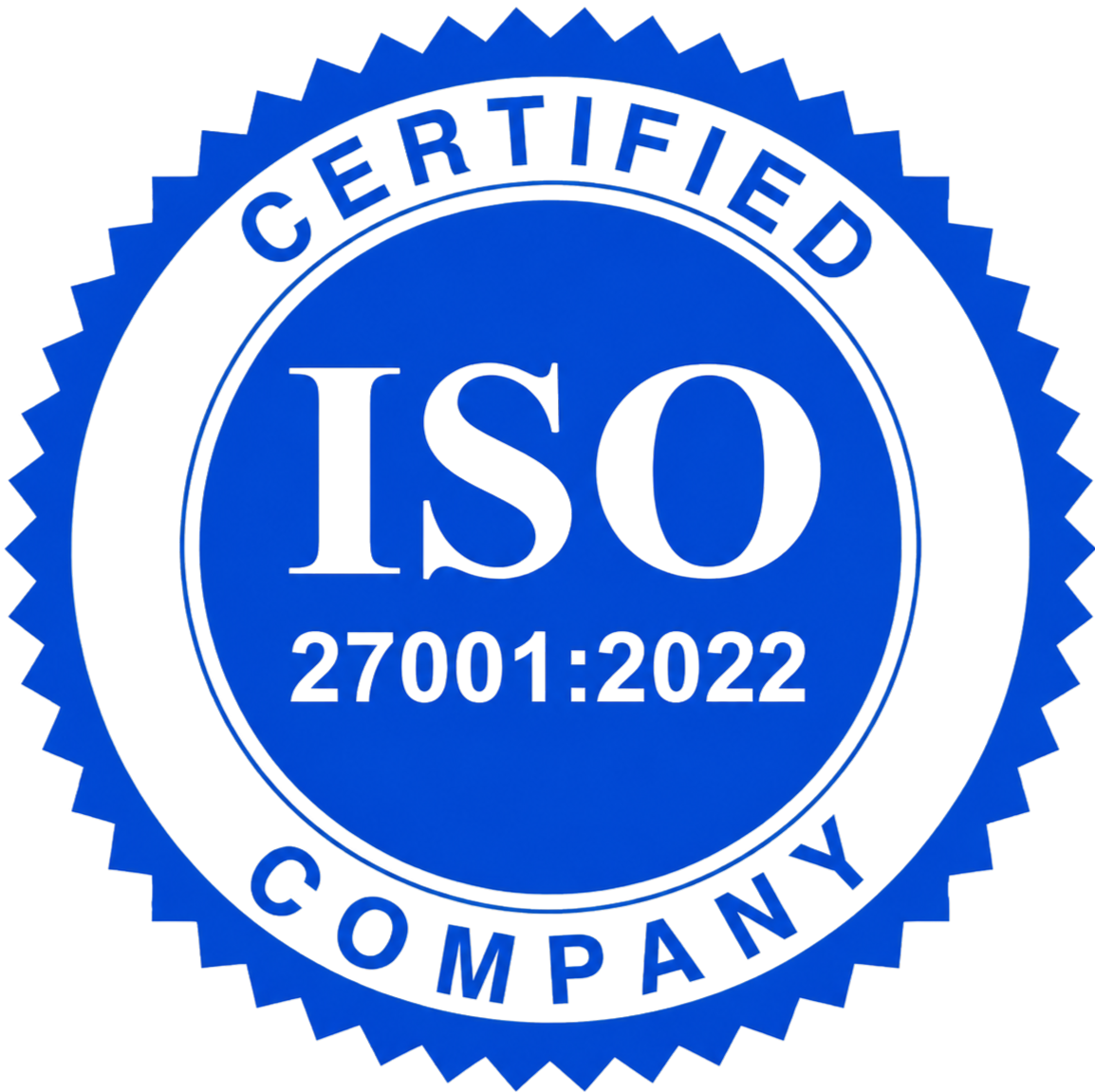 ISO 27001:2022 Certified